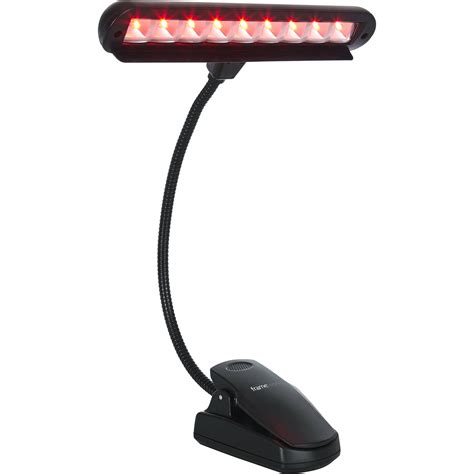 Gator Frameworks Clip-On Red LED Lamp GFWMUSLEDR B&H Photo Video