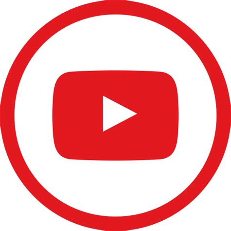 Youtube Logo In A Circle Social Media Icon Png Similar Png | Images and ...