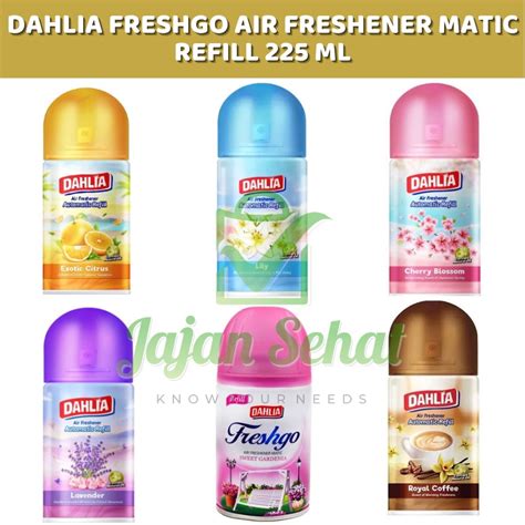 Jual Dahlia Freshgo Air Freshener Matic Refill Ml Shopee Indonesia