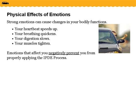 emotions affect driving  emotion