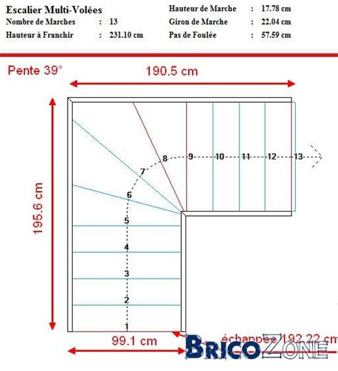 Logiciel Calcul Escalier Quart Tournant Gratuit