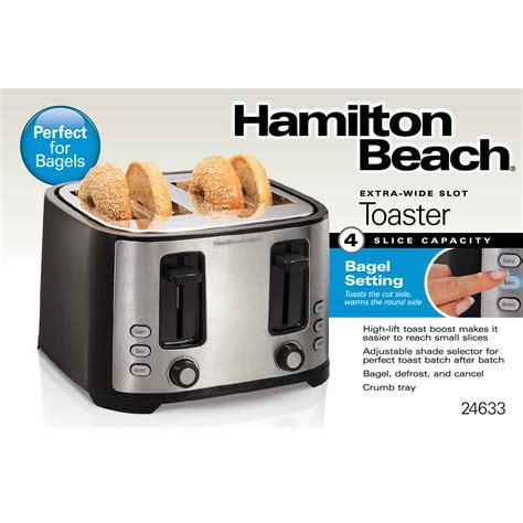 Extra Wide Slot 4 Slice Toaster 24633