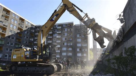 Delmenhorst Wohnblock Im Problemviertel Wollepark Abgerissen