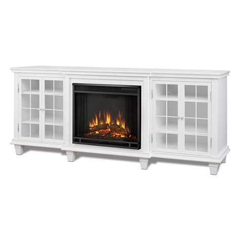 Real Flame Marlowe 70 Inch Freestanding Electric Fireplace Tv Stand In