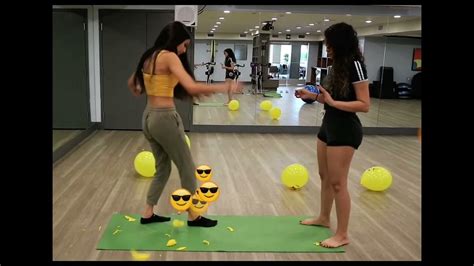 Girl Popping Balloon Youtube