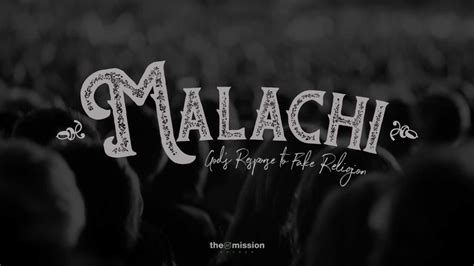 Malachi Sermons