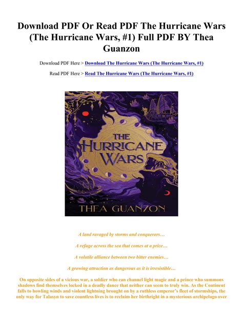 Pdf Download The Hurricane Wars The Hurricane Wars 1 Thea