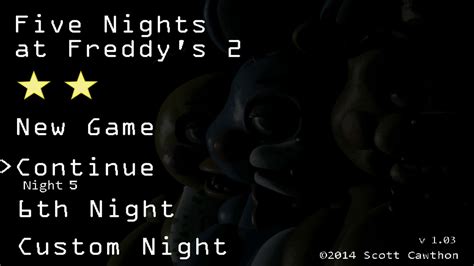 Fnaf 2 Main Menu