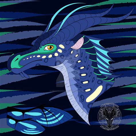 Sea Silkwing Hybrid Headshot Adopt Closed By Frigidbanshee On Deviantart