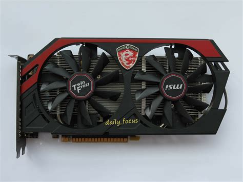 Msi N750ti Tf 2gd5oc Nvidia Geforce Gtx 750 Ti Pci Express X16 Video