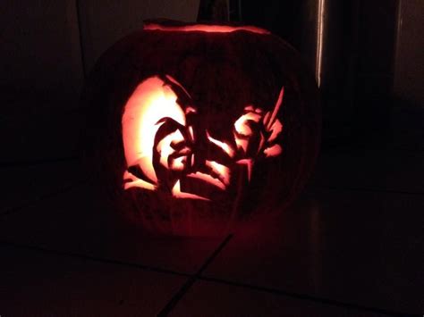 Ezio From Assassins Creed Pumpkin I Carved This Halloween