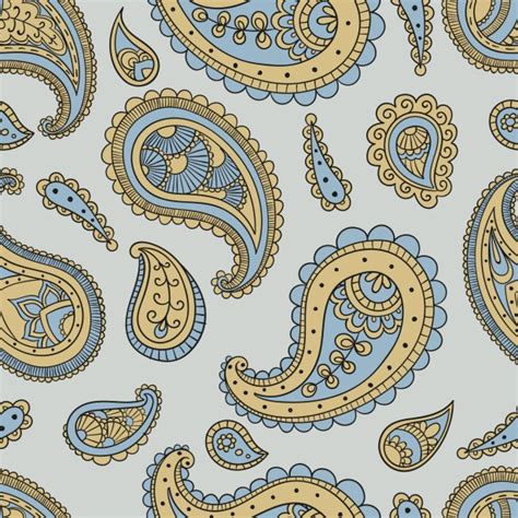 Paisley Background Pattern Seamless Free Stock Photo Public Domain