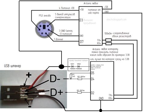 Ps2 Controller To Usb Converter Diagram Electronic How T