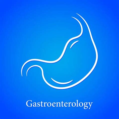 Gastroenterología Salud Logo — Archivo Imágenes Vectoriales © Krustovin