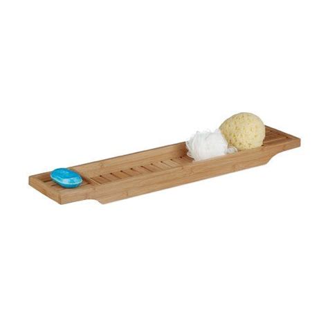 Sidney Bamboo Bath Rack Natur Pur Accesorios Para Ba Eras Platos De