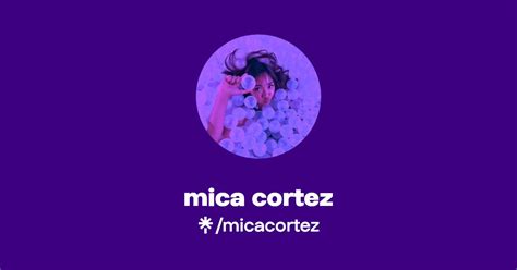 Mica Cortez Instagram Tiktok Linktree