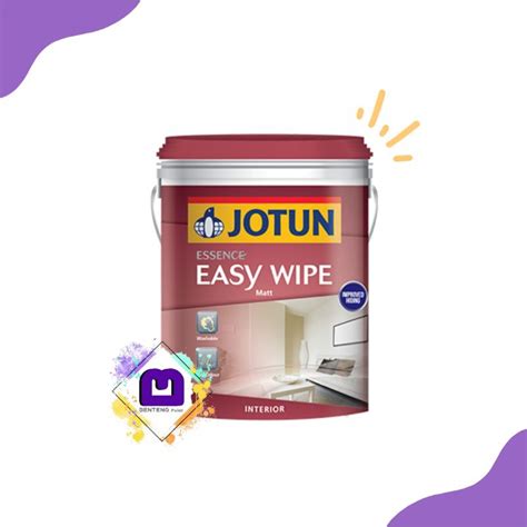 Jual Jotun Easy Wipe Cat Tembok Interior Mudah Di Bersihkan Kg