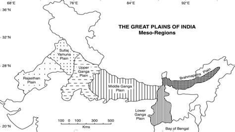 Indo-Gangetic-Brahmaputra Plain - Northern Plains of India