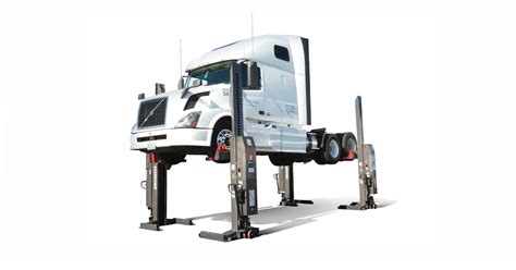 Wireless Mobile Column Lifts Fleet Maintenance