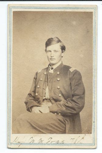 Cdv Civil War Soldier Identified 76th Illinois American Civil War