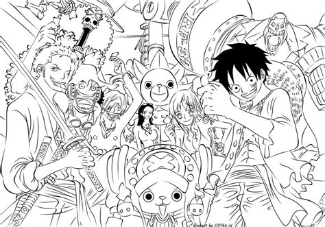 Personagens One Piece Para Imprimir - Desenhos de Personagens de One Piece 2 para Colorir e Imprimir ...