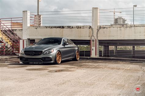 Mercedes Benz C63s Vossen Forged M X Series M X2 Vossen Wheels