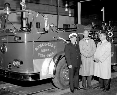 Waterville Fire Rescue History 1961 1980