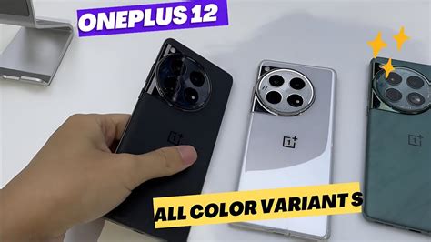 OnePlus 12 5G All Color Variants Hands On REVIEW YouTube