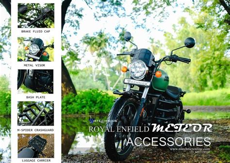 Royal Enfield Meteor 350 Accessories | Royal enfield, Meteor, Enfield