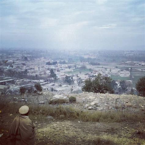 Everyday Afghanistan — Looking over the dusty city of Khost province....