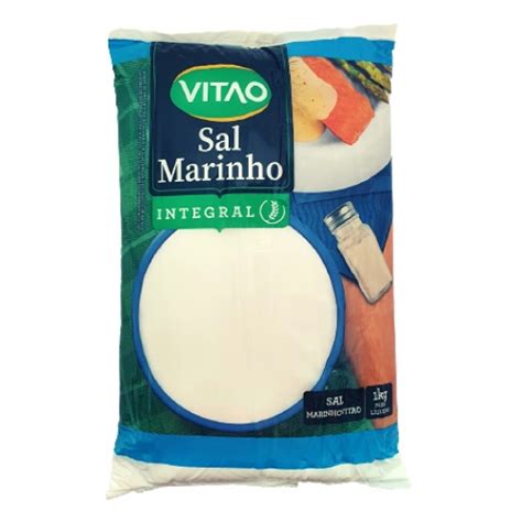 Sal Marinho Integral 1kg Vitao Submarino