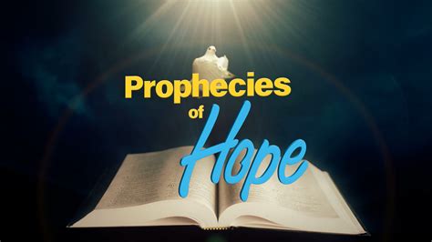 Introduction To Prophecies Of Hope Bible Lessons On Vimeo