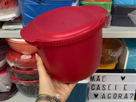 Tupperware Instant Massa Plus Litros Marsala M E Casei E Agora