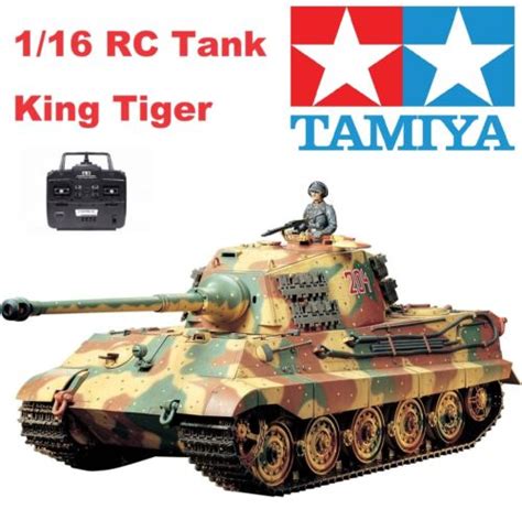 Tamiya 1 16 RC King Tiger Production Turret Full Option COMPLETE Kit