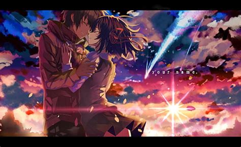 Descarga Gratis Anime Your Name Kimi No Na Wa Mitsuha Miyamizu Taki Tachibana Fondo De