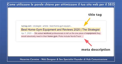 Come Utilizzare Le Parole Chiave Per Ottimizzare Il Tuo Sito Web Per Il