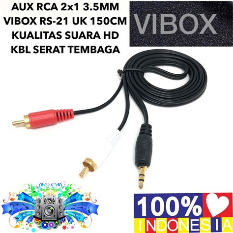 Jual Kabel Aux Fleco Rca X Black Original Kabel Audio Speaker Ke Hp