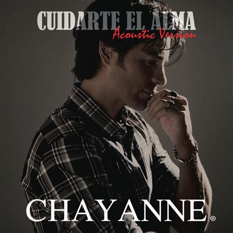 Car Tula Frontal De Chayanne Cuidarte El Alma Acoustic Version Cd