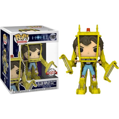 Funko Pop 1107 Aliens Ellen Ripley With Power Loader Special Edition