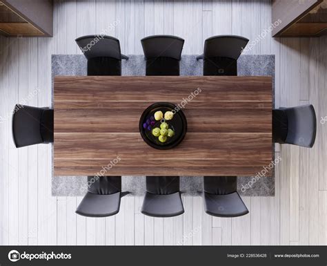 Top View Of Dining Table