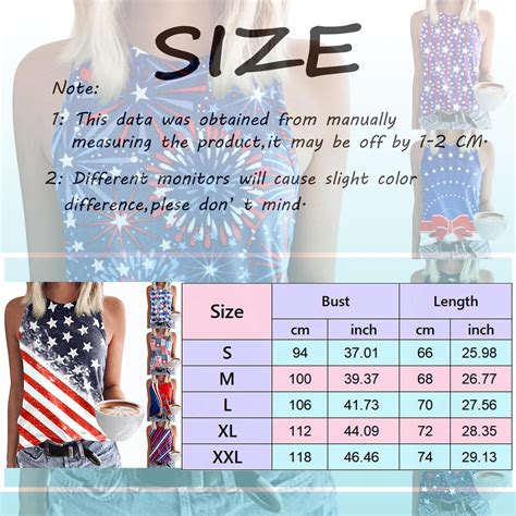 Beshee Fashion Vest For Womens Casual Crewneck Sleeveless Independence