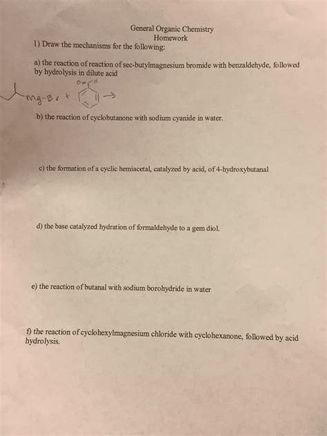 Draw The Organic Product For The Following Acid Catalyzed Hydrolysis