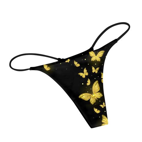 Braguitas Con Estampado De Mariposa Para Mujer Parte Inferior De Bikini