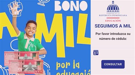 Como Registrarse Para Cobrar El Bono Escolar A Mil Youtube