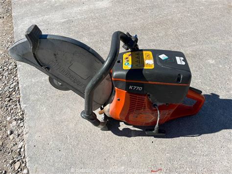 2019 Husqvarna K770 14 Hand Held Portable Concrete Cut Off Saw Bidadoo