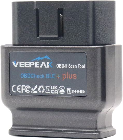 Veepeak Obdcheck Ble Bluetooth Obd Ii Scanner For Ios Android