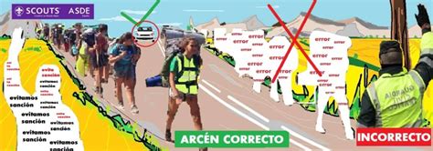 Explorando La Seguridad Vial Scouts Por El Arc N Derecho