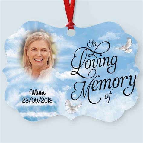 In Loving Memory Personalized Ornament Memorial Gift - HAPPARY