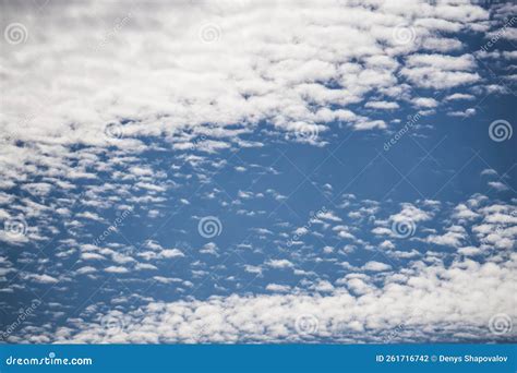 Cirrus Stratus Clouds on a Saturated Blue Sky Stock Photo - Image of ...