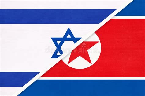 Israele E La Corea Del Nord O Simbolo Della Repubblica Democratica